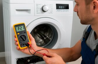 Ошибка F21 в стиральной машине Bosch (включая Maxx 5)