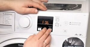 Ошибка F06/F6 в стиральной машине Hotpoint Ariston: что означает и как устранить